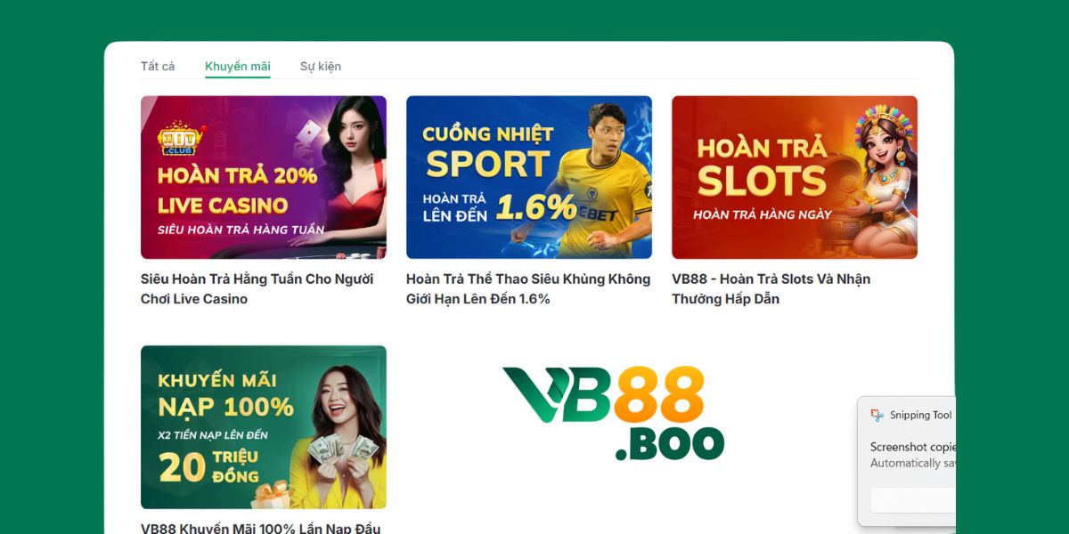 Các chương trình khuyến mãi mới nhất hiện có